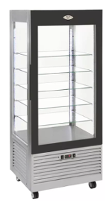 Хладилна витрина, 6 нива, 480 л, нискотемпературна, различни цветове