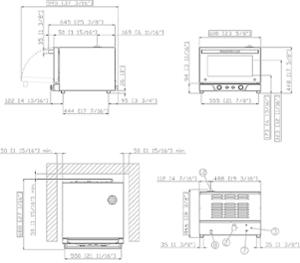 Конвектомат с овлажнител и помпа 3 нива 460х330 мм, BAKERLUX Classic Manual Humidity