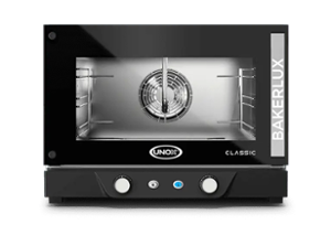 Конвектомат с овлажнител, 3 нива 460х330 мм, BAKERLUX Classic Manual Humidity, различно отваряне на вратата