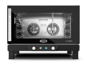 Конвектомат с овлажнител 4 нива 600х400 мм, BAKERLUX Classic Manual Humidity, различно отваряне на вратата