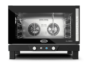 Конвектомат с овлажнител и помпа 4 нива 600х400 мм, BAKERLUX Classic Manual Humidity, различно отваряне на вратата