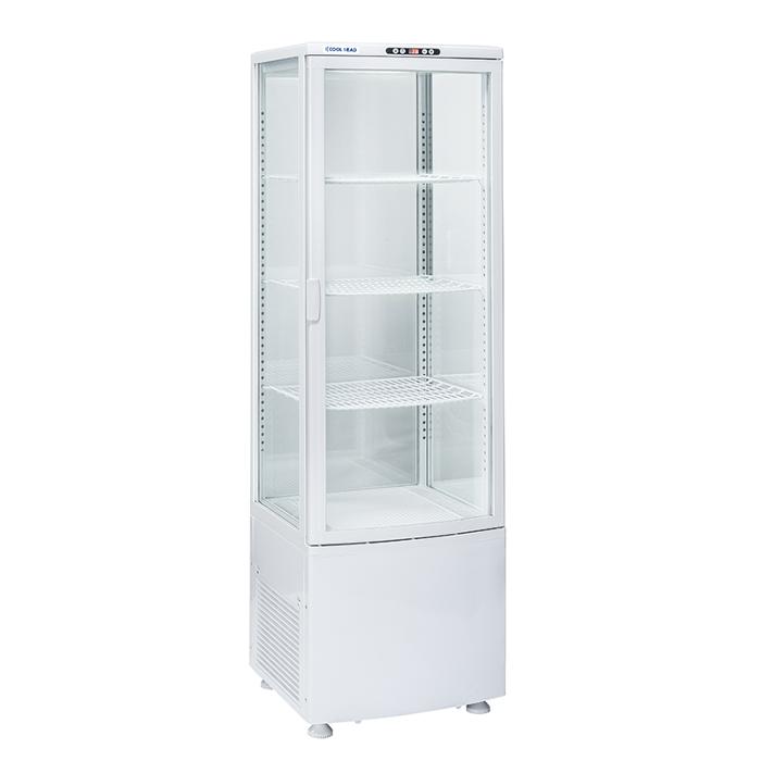 Хладилна витрина, +4°C до +12°C, 235 л, бяла - kuhnensko.com Хладилна витрина, +4°C до +12°C, 235 л, бяла