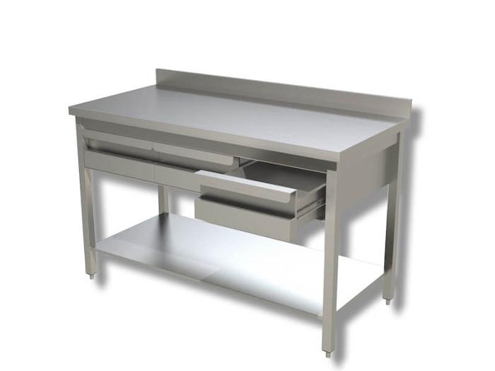 Крайстенни работни маси с чекмеджета и един допълнителен плот (различни размери) - kuhnensko.com Крайстенни работни маси с чекмеджета и един допълнителен плот (различни размери)