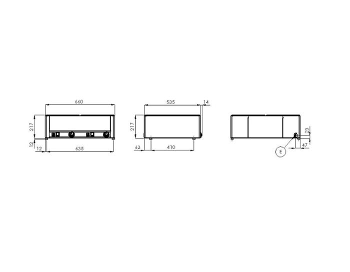 Електрическо бен-мари, 3 kW, 2xGN1/1-150 