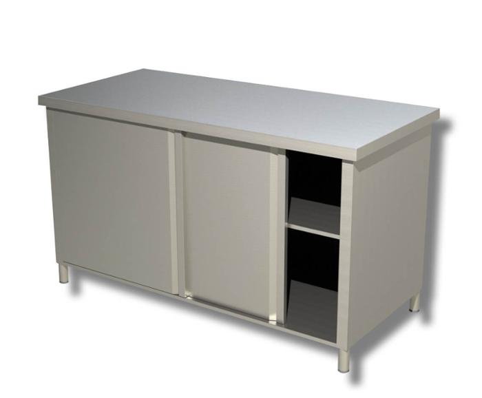 Островен шкаф с плъзгащи се врати, ширина 800 мм. - kuhnensko.com Островен шкаф с плъзгащи се врати, ширина 800 мм.