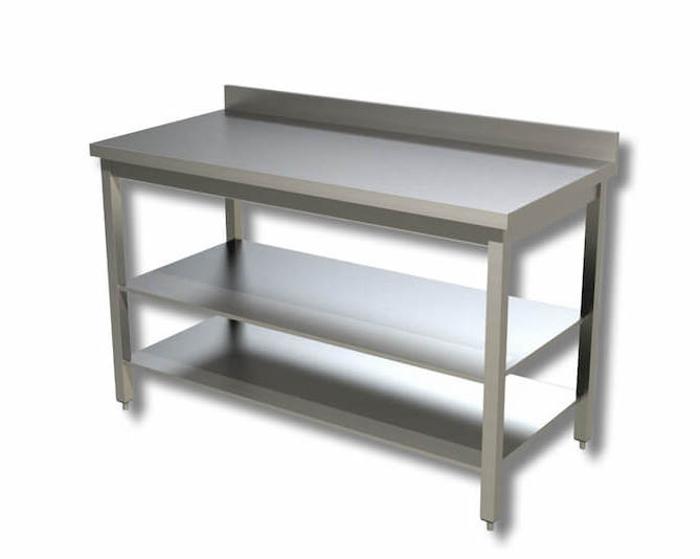 Крайстенни работни маси с два допълнителни плота (различни размери) - kuhnensko.com Крайстенни работни маси с два допълнителни плота (различни размери)