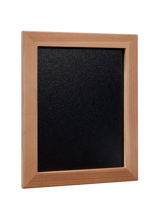 Табло-меню с дървена рамка, тиково дърво, 20x24 - kuhnensko.com Табло-меню с дървена рамка, тиково дърво, 20x24