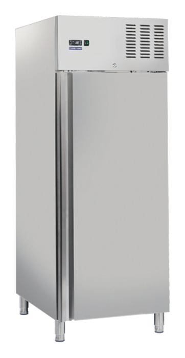 Среднотемпературен хладилен шкаф, 600х400, INOX, 800 л - kuhnensko.com Среднотемпературен хладилен шкаф, 600х400, INOX, 800 л