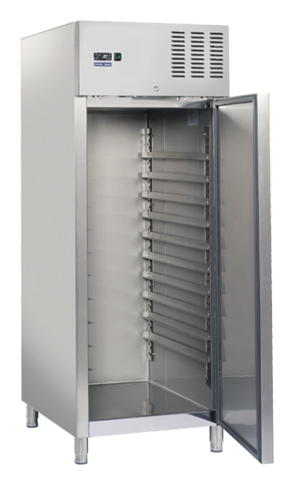 Нискотемпературен хладилен шкаф, 600х400, INOX, 800 л - kuhnensko.com Нискотемпературен хладилен шкаф, 600х400, INOX, 800 л