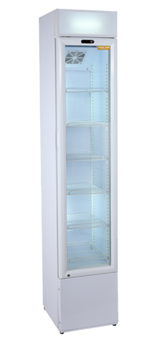 Хладилна витрина за напитки с панел, 105 л, клас F, бяла - kuhnensko.com Хладилна витрина за напитки с панел, 105 л, клас F, бяла