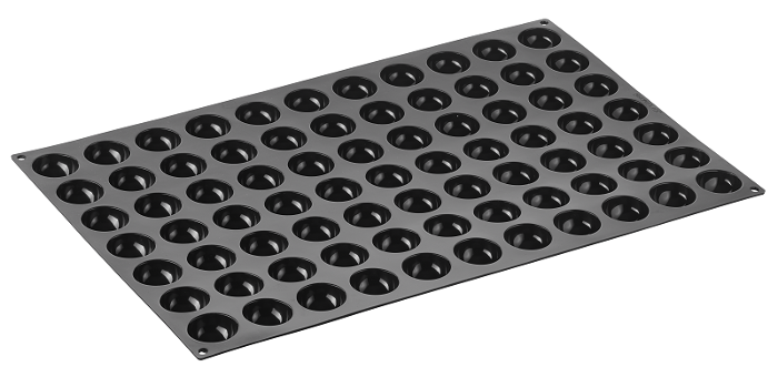 Силиконова форма за печене, Pavoflex 600x400 мм, Mini quenelle tonga