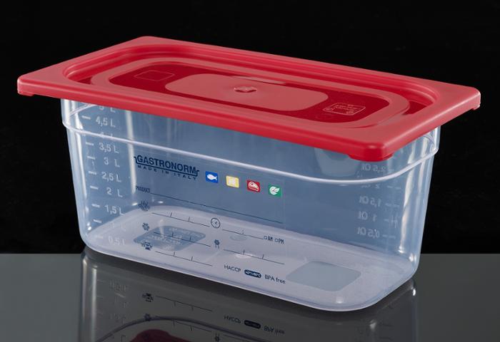 Съд по HACCP с градуирана скала, GN 1/4-100 - kuhnensko.com Съд по HACCP с градуирана скала, GN 1/4-100