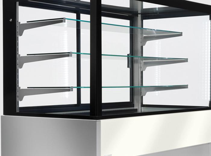 Хладилна витрина, статична, +2ºС до +6ºС, L=1000 мм, клас С