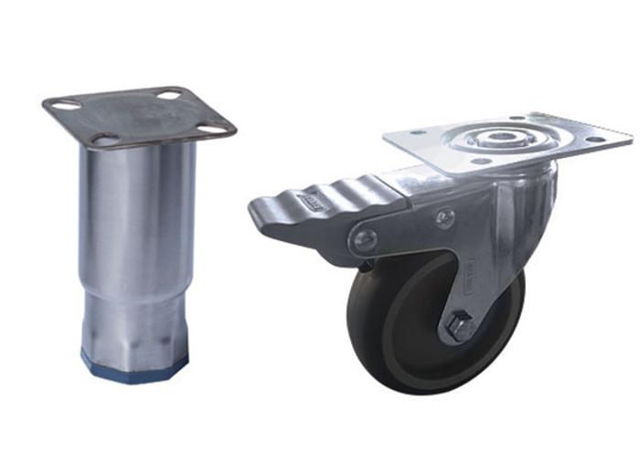 Нискотемпературен хладилен шкаф с 2 стъклени врати, GN 2/1, клас E, INOX