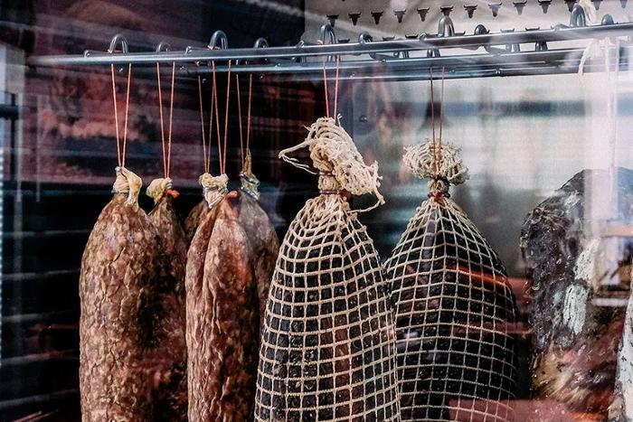 Рафт за колбаси и шунки за витрини за сухо зреене DRY Ager, различни размери