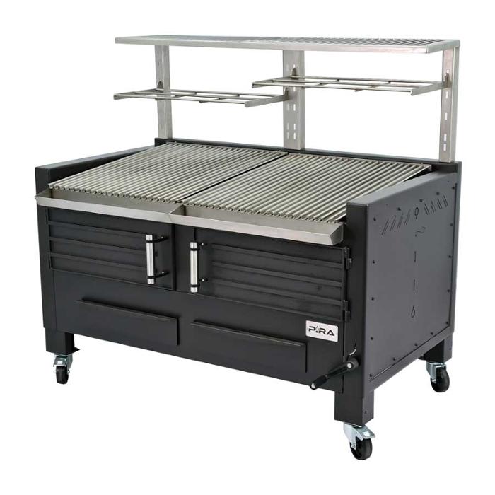 Грил на дървени въглища PIRA BBQ M150, свободно стоящ - kuhnensko.com Грил на дървени въглища PIRA BBQ M150, свободно стоящ