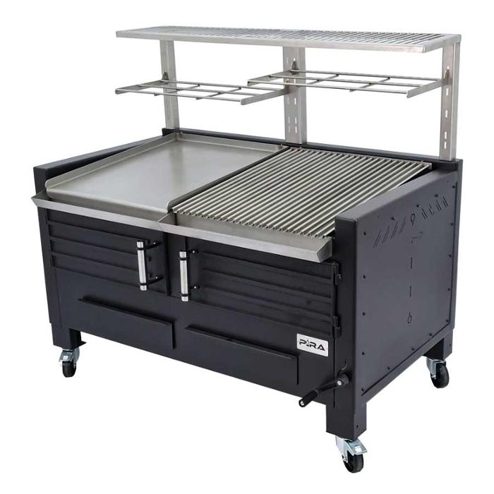 Грил на дървени въглища PIRA BBQ M150, свободно стоящ - kuhnensko.com Грил на дървени въглища PIRA BBQ M150, свободно стоящ