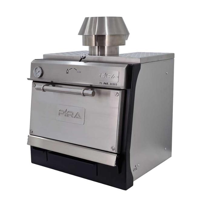 Фурна-барбекю на дървени въглища PIRA-70 LUX SD, настолна - kuhnensko.com Фурна-барбекю на дървени въглища PIRA-70 LUX SD, настолна