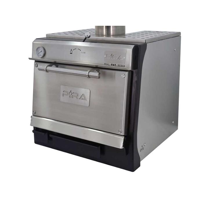 Фурна-барбекю на дървени въглища PIRA-70 XL LUX SD, настолна - kuhnensko.com Фурна-барбекю на дървени въглища PIRA-70 XL LUX SD, настолна