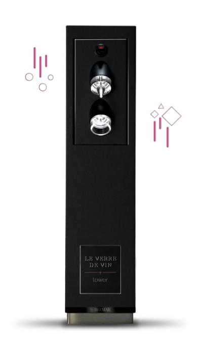 LE VERRE DE VIN+ tower за съхранение на тихи и пенливи винa в отворени бутилки - kuhnensko.com LE VERRE DE VIN+ tower за съхранение на тихи и пенливи винa в отворени бутилки