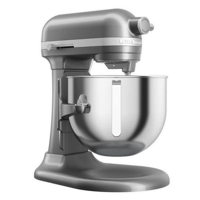 Планетарен миксер Heavy Duty, 6,6 л, сив