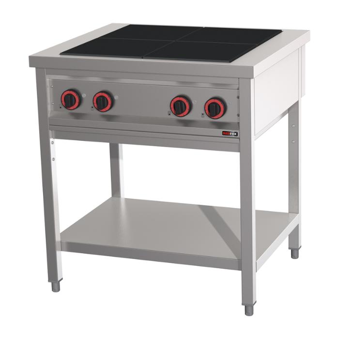 Електрически котлон с 4 зони 30х30 см 4 х 3 kW - kuhnensko.com Електрически котлон с 4 зони 30х30 см 4 х 3 kW