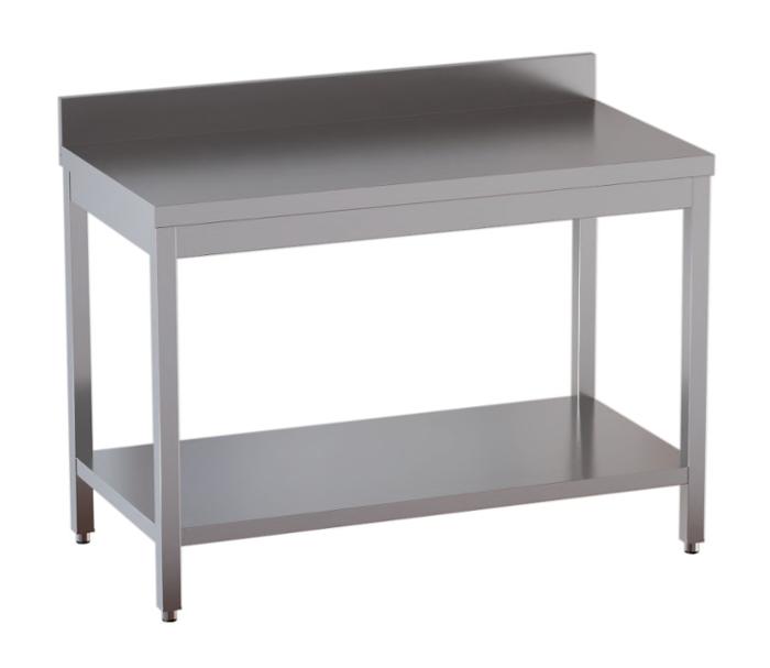 Крайстенна работна маса с долен плот, различни размери - kuhnensko.com Крайстенна работна маса с долен плот, различни размери