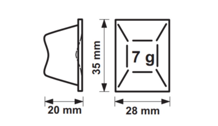 Ледогенератор за лед тип кубче Flat Cube 7 г, 200 кг/24 ч, без бин, въздушно охлаждане