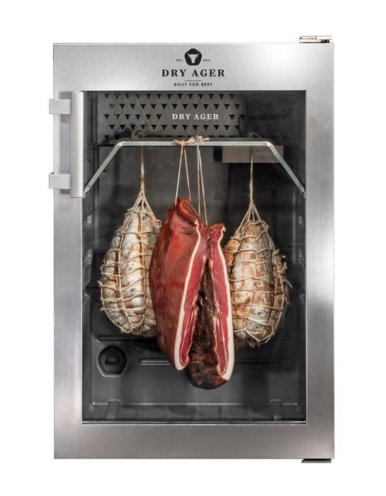 Хладилна витрина за сухо зреене, Premium S, 20 кг, неръждаема - kuhnensko.com Хладилна витрина за сухо зреене, Premium S, 20 кг, неръждаема