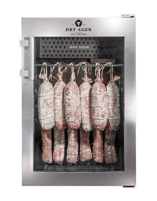 Хладилна витрина за сухо зреене, Premium S, 20 кг, неръждаема - kuhnensko.com Хладилна витрина за сухо зреене, Premium S, 20 кг, неръждаема