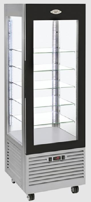 Хладилна витрина, нискотемпературна, неръждаема, 6 нива, 360 л - kuhnensko.com Хладилна витрина, нискотемпературна, неръждаема, 6 нива, 360 л