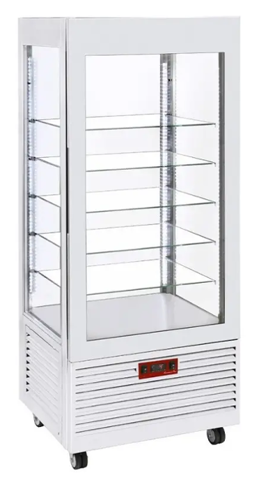Хладилна витрина, нискотемпературна, бяла, 6 нива, 480 л - kuhnensko.com Хладилна витрина, нискотемпературна, бяла, 6 нива, 480 л