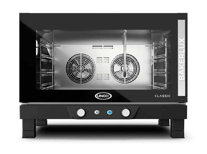 Конвектомат с овлажнител и помпа 4 нива 600х400 мм, BAKERLUX Classic Manual Humidity, различно отваряне на вратата - kuhnensko.com Конвектомат с овлажнител и помпа 4 нива 600х400 мм, BAKERLUX Classic Manual Humidity, различно отваряне на вратата