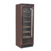 Хладилна витрина за вино, 358 л, кафява, клас D - kuhnensko.com Хладилна витрина за вино, 358 л, кафява, клас D