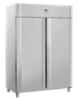 Среднотемпературен хладилен шкаф с 2 врати, GN 2/1, клас C, INOX