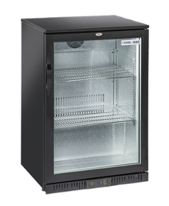 Подбарова хладилна витрина с 1 стъклена врата, H=900 мм, клас D