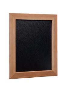 Табло-меню с дървена рамка, тиково дърво, 20x24 - kuhnensko.com Табло-меню с дървена рамка, тиково дърво, 20x24