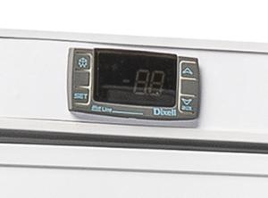 Нискотемпературен хладилен шкаф, пластифициран, GN 2/1, 600 л