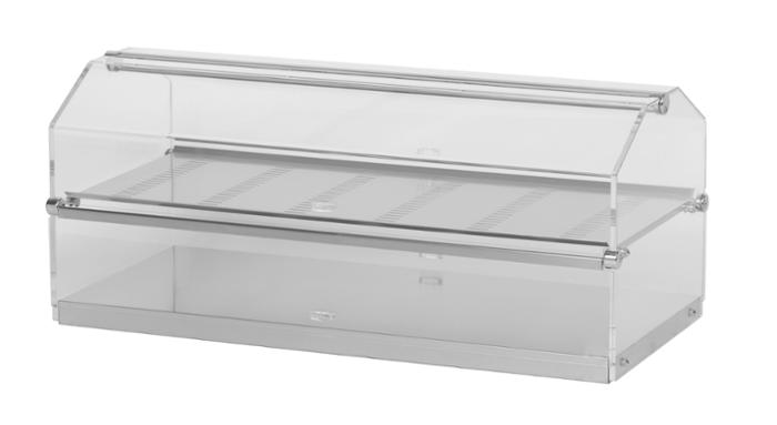 Витрина неутрална за тестени изделия, двуетажна L=800 мм - kuhnensko.com Витрина неутрална за тестени изделия, двуетажна L=800 мм