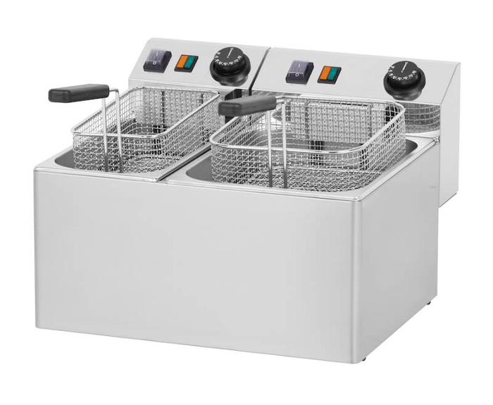 Електрически фритюрник, 5+8 л - kuhnensko.com Електрически фритюрник, 5+8 л