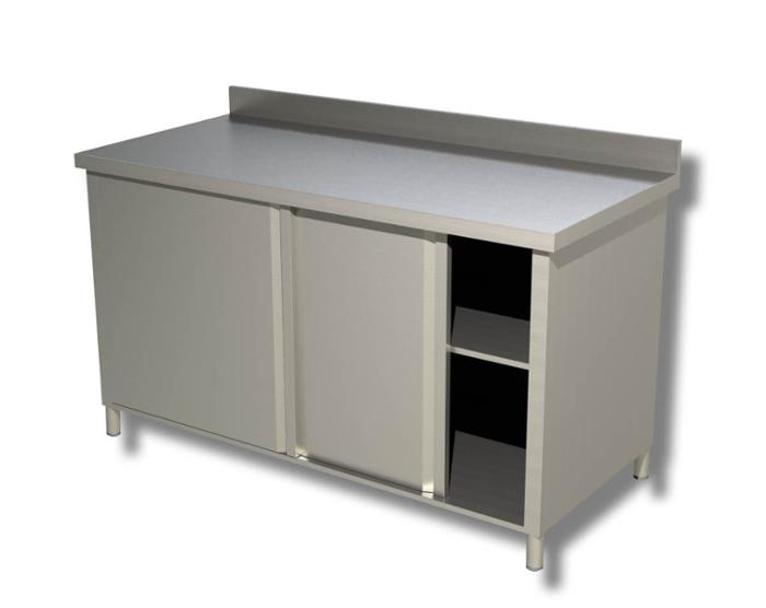 Крайстенен шкаф с плъзгащи се врати, ширина 1300 мм. - kuhnensko.com Крайстенен шкаф с плъзгащи се врати, ширина 1300 мм.