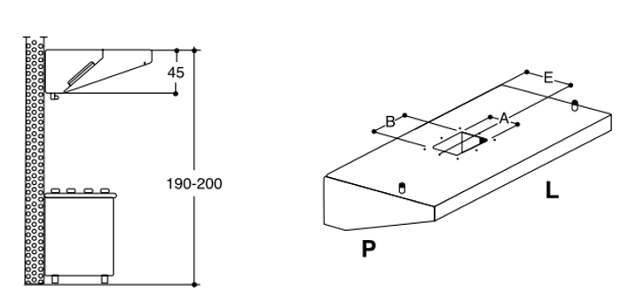 Без мотор и осветление - дълбочина 70 (различни размери) - kuhnensko.com Без мотор и осветление - дълбочина 70 (различни размери)