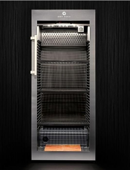 Хладилна витрина за сухо зреене, Premium S, 100 кг, неръждаема - kuhnensko.com Хладилна витрина за сухо зреене, Premium S, 100 кг, неръждаема