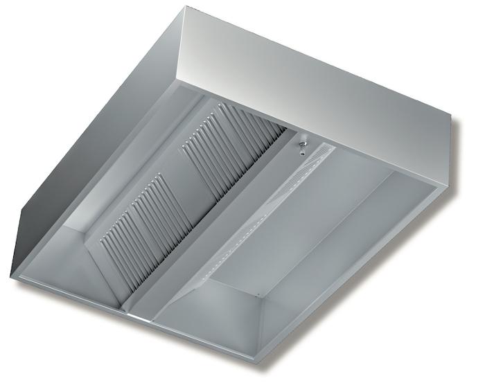 Аспираторен чадър островен кубичен, ширина 2000 мм. - kuhnensko.com Аспираторен чадър островен кубичен, ширина 2000 мм.