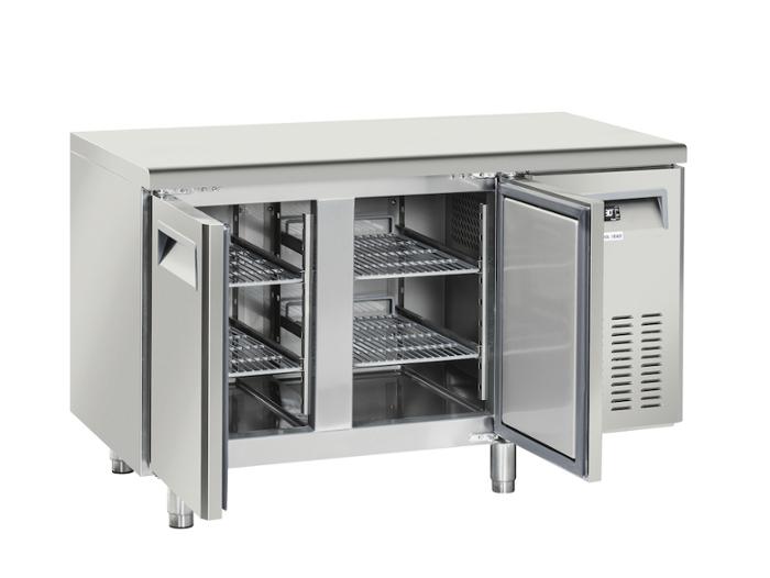 Нискотемпературна хладилна маса с 2 врати, GN 1/1 съвместима - kuhnensko.com Нискотемпературна хладилна маса с 2 врати, GN 1/1 съвместима