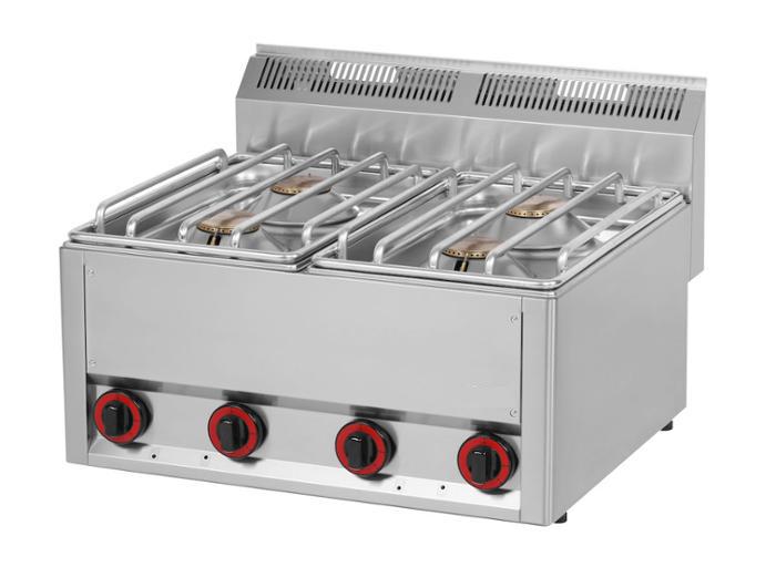 Газов котлон с 4 горелки 4 х 4,5 kW - kuhnensko.com Газов котлон с 4 горелки 4 х 4,5 kW