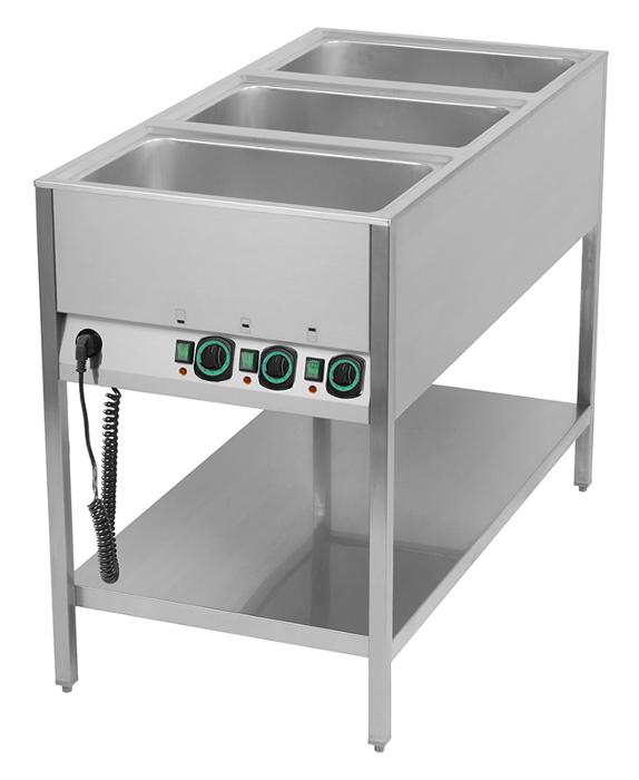 Електрически бен-марита, с управление на късата страна, 3хGN1/1-200, с или без колелца - kuhnensko.com Електрически бен-марита, с управление на късата страна, 3хGN1/1-200, с или без колелца