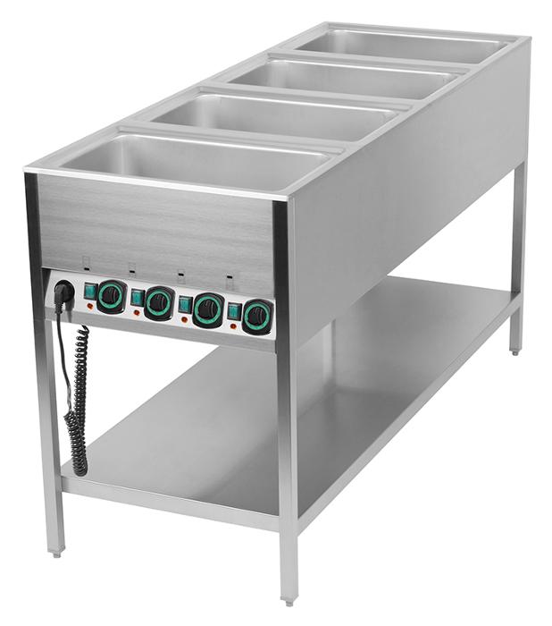 Електрически бен-марита, управление на късата старана, 4хGN1/1-200, с или без колелца - kuhnensko.com Електрически бен-марита, управление на късата старана, 4хGN1/1-200, с или без колелца