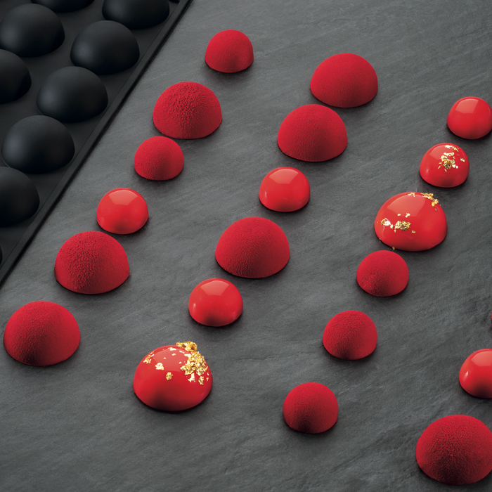 Силиконова форма за печене, малка полусфера - kuhnensko.com Силиконова форма за печене, малка полусфера