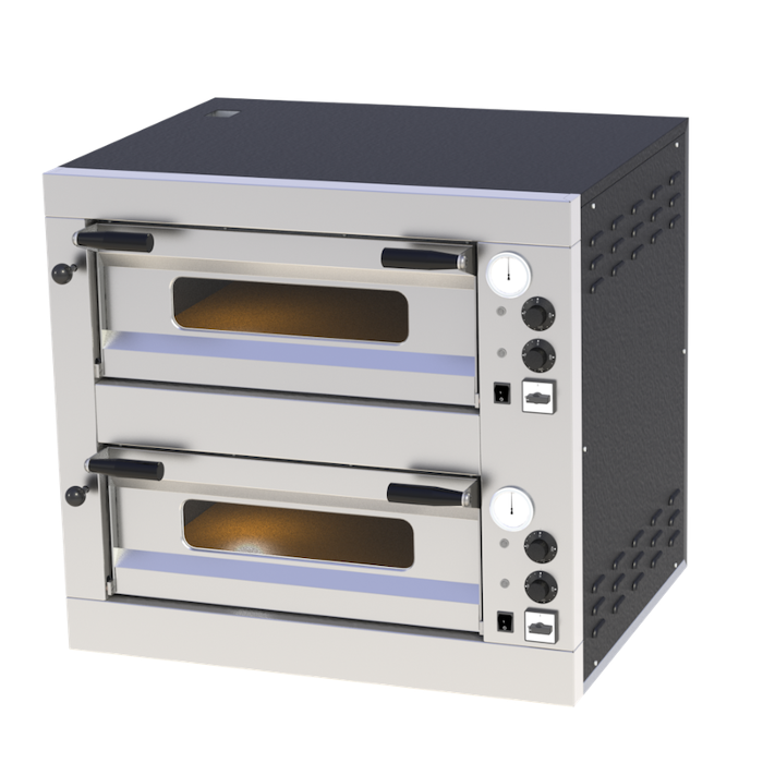 Фурна за пица, 2х 550х550х150, двойна - kuhnensko.com Фурна за пица, 2х 550х550х150, двойна